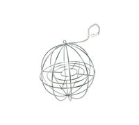 Karlie Palla per Insalata, Giocattolo per roditori, Metallo, Argento, Diametro 9 cm