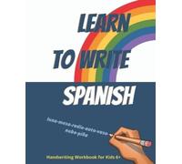 Karlo Mágico Learn to write Spanish. Handwriting Workbook for Kids 6 (Tascabile)