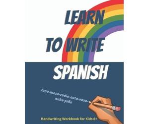 Karlo Mágico Learn to write Spanish. Handwriting Workbook for Kids 6 (Tascabile)