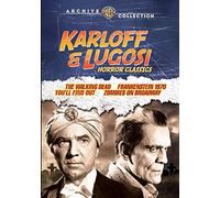 Karloff & Lugosi Horror Classics (DVD) Bela Lugosi Boris Karloff Michael Curtiz