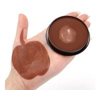 KARLOR Colore del viso 30G Aqua Make-Up Sminke Vernice per carrozzeria Facepaint, vernice per trucco a base d'acqua per bambini adulti trucco Halloween Carnival Cosplay (marrone)
