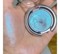 KARLOR Highlighter - Palette di ombretti metallizzati, per palpebre, effetto sfumato, lucido, per viso, splendente e luccicante (02 # blu)