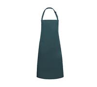 Karlowsky BLS 4 PURE - Grembiule basic con fibbia, 65% poliestere/35% cotone, colore: verde pino, taglia unica