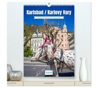 Karlsbad / Karlovy Vary - Heilbad im Westböhmischen Bäderdreieck (hochwertiger Premium Wandkalender 2026 DIN A2 hoch), Kunstdruck in Hochglanz: Die ... Kurstadt Karlovy Vary (Karlsbad).