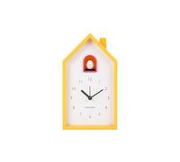 Karlsson Alarm Clock Modern Cuckoo Bright Yellow