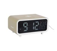Karlsson Allarme Clock Chunky LED con caricatore del telefono, verde tè