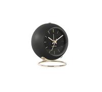 Karlsson [DL] Allarme Clock Globe Black, des. Armando Breeveld D. 9,5 cm, altezza 10,5 cm, profondità 7 cm, batteria AA Excl