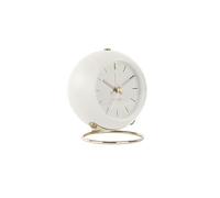 Karlsson [DL] Allarme Clock Globe White, des. Armando Breeveld D. 9,5 cm, altezza 10,5 cm, profondità 7 cm, batteria AA Excl. -