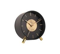 Karlsson [DL] Allarme Clock Gold Disc Black -