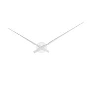 Karlsson KA450055 Little Big Time Orologio da Muro, Argento