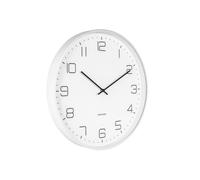 KARLSSON LOFTY OROLOGIO DA PARETE BIANCO OPACO