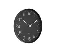KARLSSON LOFTY OROLOGIO DA PARETE NERO OPACO
