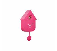 Karlsson Orologio a cucù moderno a pendolo (rosa brillante - KA5768BP)
