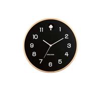 Karlsson Orologio a cucù Natural Cuckoo, nero, diametro 31,5 cm