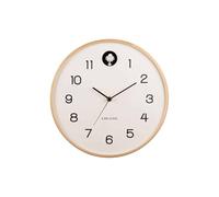 Karlsson Orologio da parete a cucù naturale - BIANCO (KA5886WH)