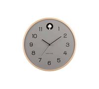 Karlsson Orologio da parete a cucù naturale - grigio topo (KA5886GY)