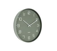 Karlsson Orologio da parete Lofty - verde - Ø 40 cm - rotondo - ferro - orologio da parete moderno - orologio
