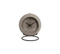 Karlsson Sveglia rotonda effetto galleggiante, diametro 9,5 cm, grigio scuro
