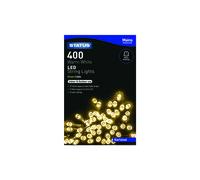 Karlstad 400 Bianco Caldo LED Interno/Esterno Rete Stringa Festive Luci