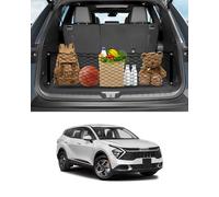 Karltys Rete cargo stile busta per Kia Sportage 2023 2024 2025, rete elastica per bagagliaio posteriore per accessori sportivi 2025 Organizer in rete di nylon resistente con ganci in metallo