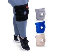 KARM Plus Size Knee Support for Big Legs - Extra Large Knee Support 4XL 5XL 6XL - Ginocchiera regolabile Plus Size per donne e uomini per artrite, strappo del menisco, rotula (Taglia 2 Nero)
