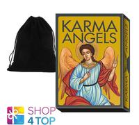 KARMA ANGELS Mazzo Di Carte Oracle Lo Scarabeo Con Borsa In Velluto E Guida