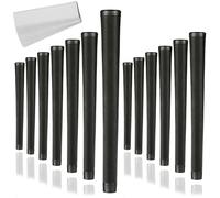 Karma Arthritic Jumbo Plus Golf Grips 13 Pack with 13 Golf Grip Tape Strips Black +5/32"""" Oversized