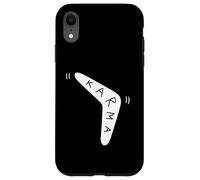 Karma Boomerang/Ciclo Karmico/Cosa va in giro Custodia per iPhone XR