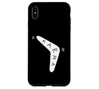 Karma Boomerang/Ciclo Karmico/Cosa va in giro Custodia per iPhone XS Max