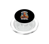 KARMA CALLED AND SAID BRING A TOWEL PopSockets PopGrip per MagSafe