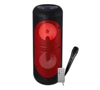 KARMA Cassa Bluetooth Potenza 20 Watt LED RGB colore rosso - HPS T252R