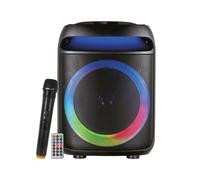 Karma Diffusore amplificato Sonetra con radiomicrofono woofer 8" Nero