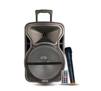 KARMA ABISSO CASSA PORTATILE 12'' 500W CON RADIOMIC. USB MP3 BT