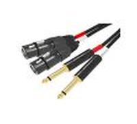 Karma Cavo Audio 2 X XLR F 2 X 63MM RDM C93
