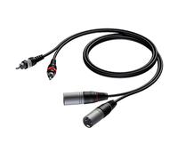 KARMA CAVO AUDIO 2X XLR M / 2X RCA M (CAB 701-3) 3MT**PUOI PAGARE ANCHE ALLA CONSEGNA!!!**