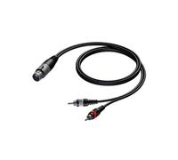 KARMA CAVO AUDIO XLR FEMMINA / 2XRCA MASCHIO - 1.5MT**PUOI PAGARE ANCHE ALLA CONSEGNA!!!**