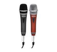KARMA DM 522 coppia di microfoni adatti per karaoke canto voce NUOVO/GARANZIA IT