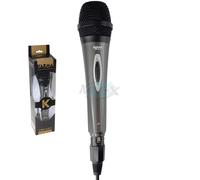 Karma DM 531 - Microfono Dinamico con Cavo 3 Metri connettore Jack 6,3mm