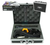 Karma DM 837 - Microfono Dinamico in Metallo connessione XLR cavo 5mt jack 6,3mm