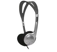 Karma, HP 1097TV cuffia stereo per tv con volume regolabile e cavo da 5 metri, grigio