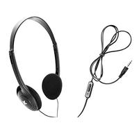 Karma HP 1119M Cuffia stereo con microfono, nero