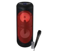 KARMA Cassa Bluetooth Potenza 20 Watt LED RGB colore rosso - HPS T252R
