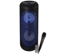 KARMA HPS T252BL Diffusore Amplificato a Batteria 40W BLU Bluetooth Dj Karaoke