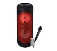 KARMA Cassa Bluetooth Potenza 20 Watt LED RGB colore rosso - HPS T252R