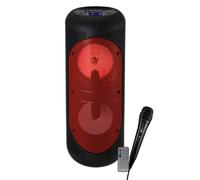 KARMA HPS T252R diffusore amplificato portatile doppio woofer rosso 200W NUOVO