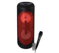 KARMA Cassa Bluetooth Potenza 20 Watt LED RGB colore rosso - HPS T252R