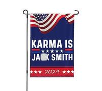 Karma Is Jacks Bandiere Karma Is Jacks Bandiera da giardino Bandiere da giardino personalizzate 12x18 Bandiera decorativa bifacciale per prato