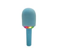 KARMA MICROFONO KARAOKE CON EFFETTI LUCE SNG A - BLU**PUOI PAGARE ANCHE ALLA CONSEGNA!!!**