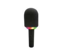 KARMA MICROFONO KARAOKE CON EFFETTI LUCE SNG N - NERO