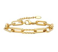 Karma NH11053973 - Bracciale da donna in acciaio inox, con chiusura a moschettone, per donna, 16 x 0,7 cm, Acciaio inossidabile, nessuna.